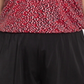 Swim Solutions Maiô feminino com estampa elástica e controle de barriga, suporte total do busto, alças ajustáveis, Baby Spice, tamanho 20W, vermelho