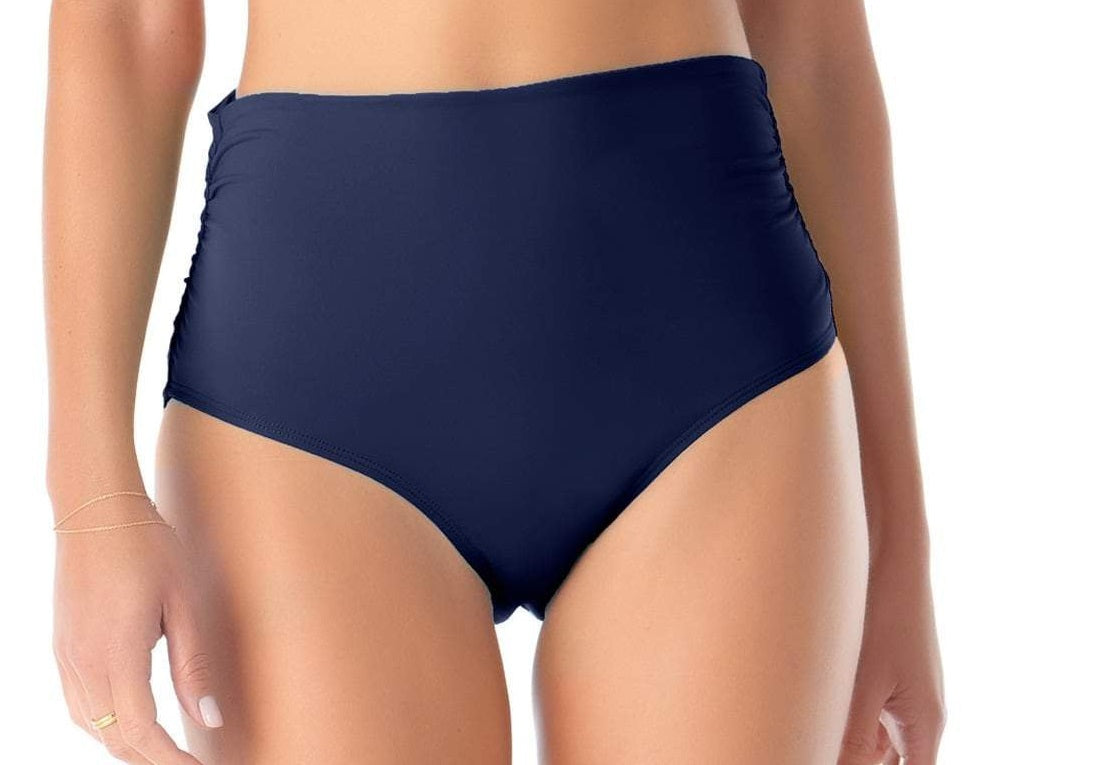 Biquíni Anne Cole Feminino com Aro e Frente Torcida Azul