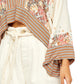 Blusa Mix n Match Feminina Free People Branca Tamanho X-S