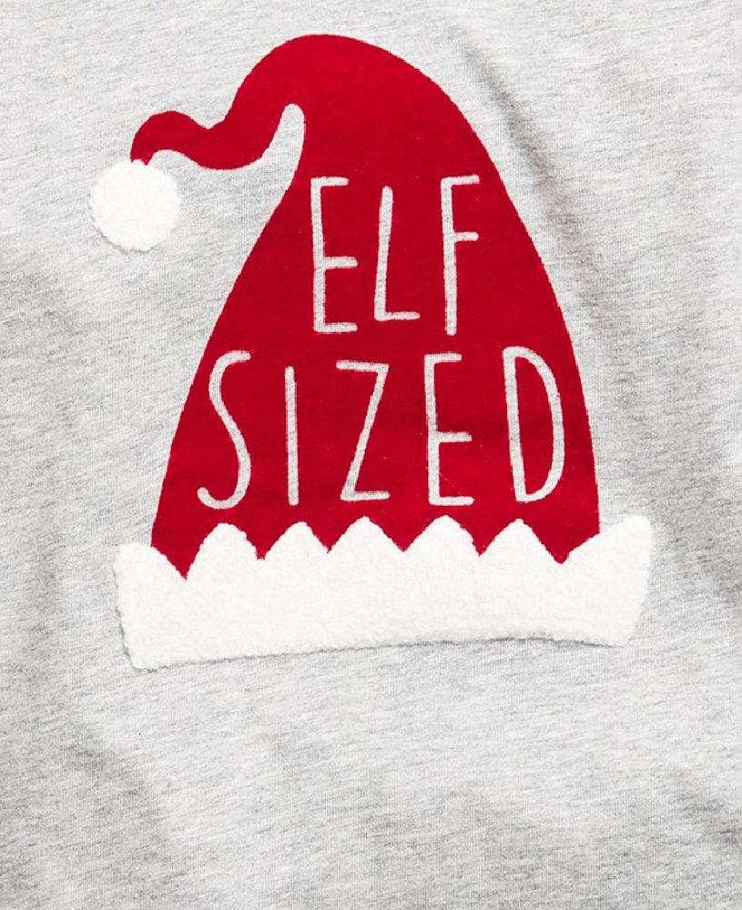 Camiseta infantil First Impressions Baby Boy Elf, cinza, tamanho 0-3 meses