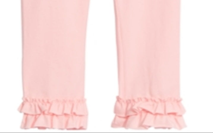 Leggings com babados para meninas First Impressions, rosa, tamanho 12 MOS