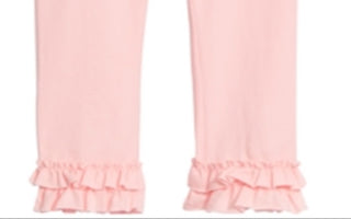 Leggings com babados para meninas First Impressions, rosa, tamanho 12 MOS