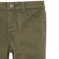 Calça jeans lisa infantil Epic Threads para meninas, verde, tamanho 2T