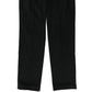 Calça de veludo cotelê casual Ralph Lauren masculina, preta, tamanho 46x32