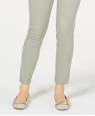 Calça jeans skinny feminina Bristol da Charter Club, verde, tamanho 4, pequena