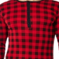 2(X)IST Cueca Henley Masculina Essential Manga Longa Vermelha Tamanho X-Grande