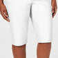 Bermuda feminina Charter Club Plus Cotton Blend, branca, tamanho 18W