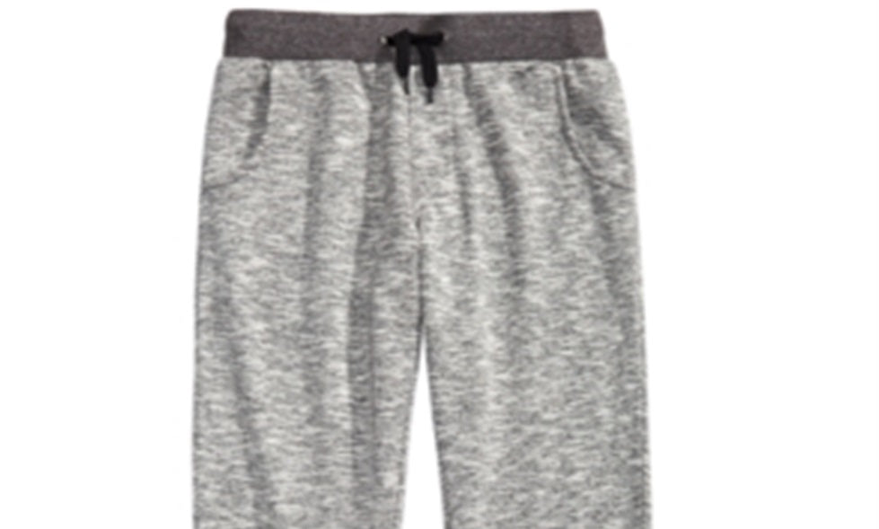 Calça de moletom Univibe Big Boy's cinza tamanho X-Large