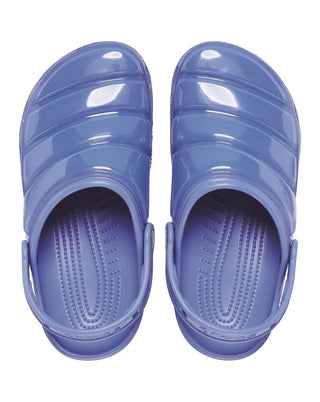Sandália Crocs Classic Neo Puff Clog Masculina Roxa Tamanho 5/7