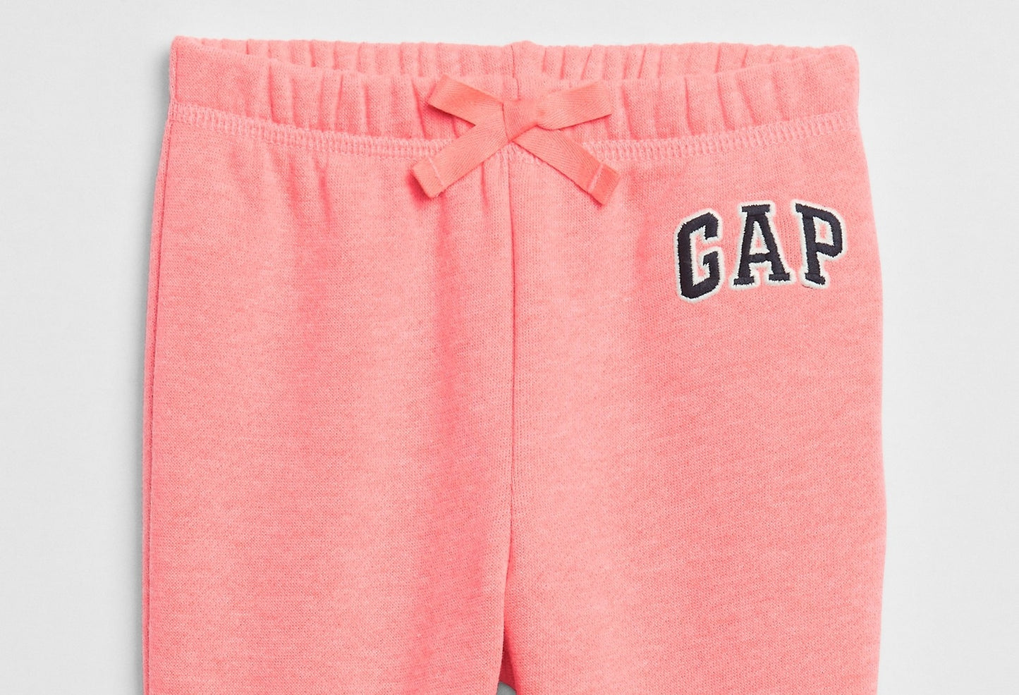 Calça de moletom Gap Factory com logotipo Gap para meninas, rosa, tamanho 18-24M