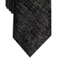 Gravata abstrata Valdosta masculina Perry Ellis preta tamanho regular