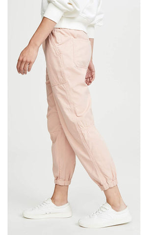 Calça feminina de cintura alta Free People rosa - tamanho P