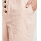 Calça feminina de cintura alta Free People rosa - tamanho P