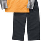 Conjunto de calças listradas Carter's Toddler Boy's Certified Hunk, amarelo, tamanho 4T