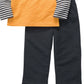 Conjunto de calças listradas Carter's Toddler Boy's Certified Hunk, amarelo, tamanho 3T