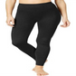 32 Degrees Leggings atléticas femininas à prova de intempéries para corrida e fitness, pretas, tamanho XX-G