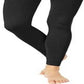 32 Degrees Leggings atléticas femininas à prova de intempéries para corrida e fitness, pretas, tamanho XX-G