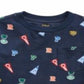 Camiseta Ralph Lauren Infantil Menino Jersey Algodão Azul Tamanho 4 T
