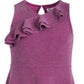Vestido metálico com babados Epic Threads Big Girl, roxo, tamanho X-Large