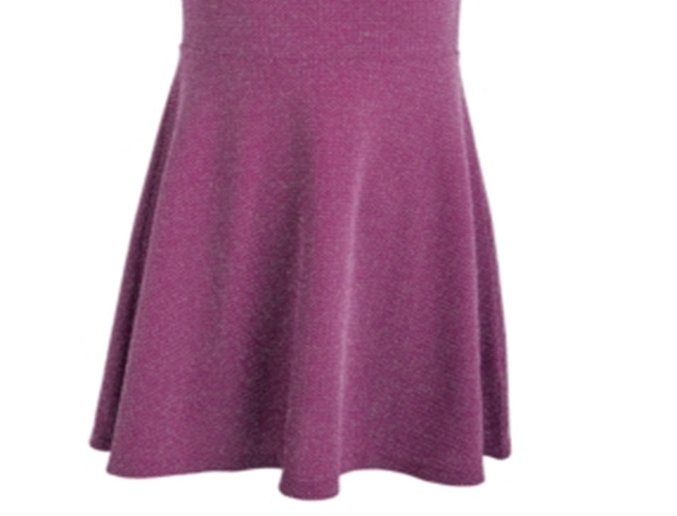 Vestido metálico com babados Epic Threads Big Girl, roxo, tamanho X-Large