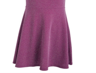 Vestido metálico com babados Epic Threads Big Girl, roxo, tamanho X-Large