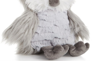 First Impressions Baby Boy's &amp; Girl's 8 Plush Owl Cinza Tamanho Único