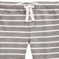 Calça jogger listrada infantil First Impressions para meninos, cinza, tamanho 2T