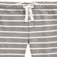 Calça jogger listrada infantil First Impressions para meninos, cinza, tamanho 3T