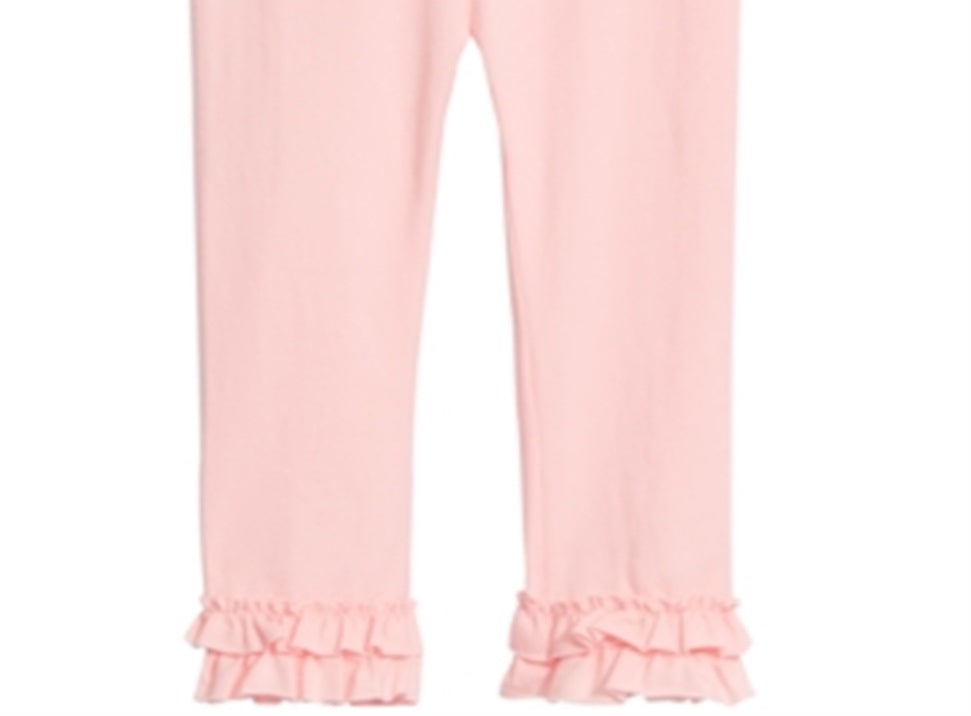 Leggings com babados para meninas First Impressions, rosa, tamanho 18 meses