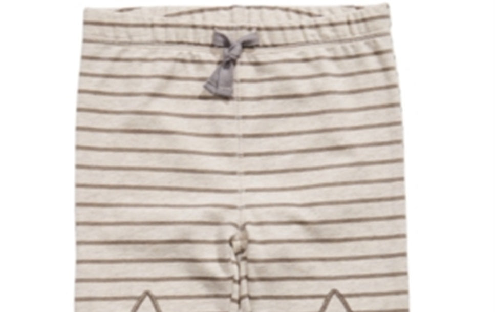 Calça jogger listrada com estampa de estrela First Impressions para meninos, tamanho 2T