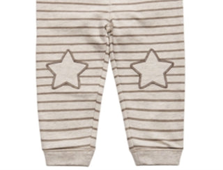 Calça jogger listrada com estampa de estrela First Impressions para meninos, tamanho 2T