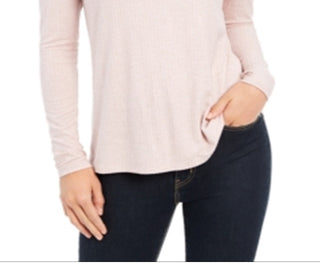 Charter Club Feminino Mesclado Gola Alta Rosa Tamanho Pequeno G