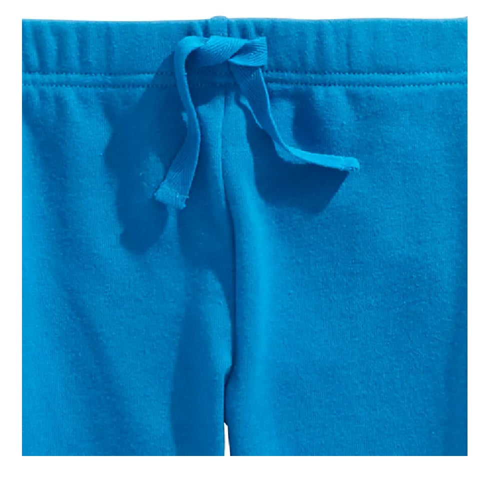 Calça jogger listrada lateral infantil First Impressions para meninos, azul, tamanho 4T