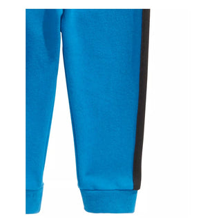 Calça jogger listrada lateral infantil First Impressions para meninos, azul, tamanho 4T