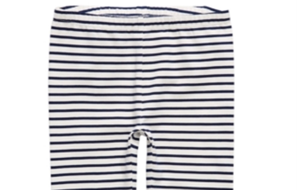 Leggings elásticas para bebês meninas First Impressions, brancas, tamanho 6 a 9 meses