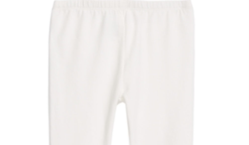 Leggings com babados para meninas First Impressions, tamanho 24 meses, branca