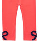 Leggings com acabamento em laço para meninas First Impressions, tamanho 4T, laranja