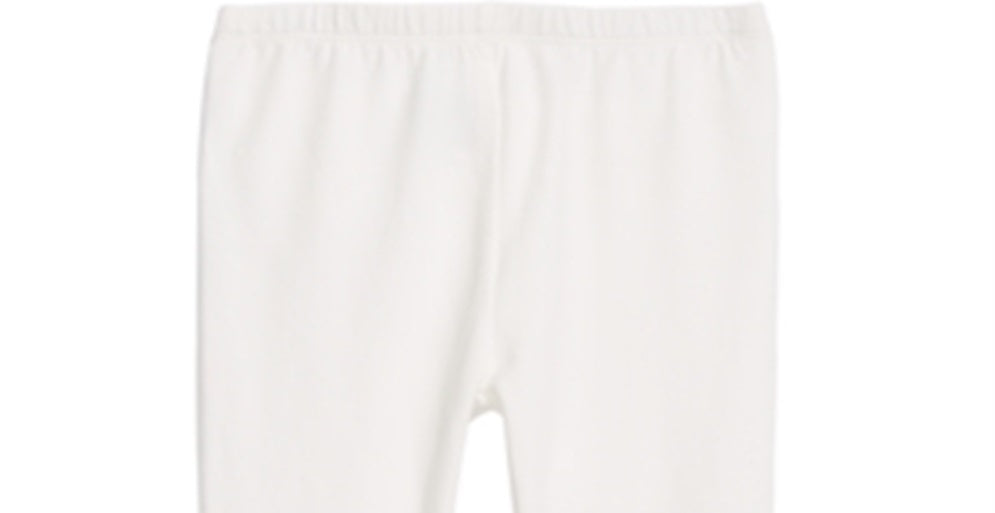 Leggings com babados para meninas First Impressions, branca, tamanho 3-6 meses