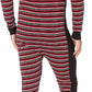 2(X)Ist Macacão de algodão masculino, pijama vermelho, tamanho médio