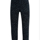 Calças jegging Levi's Leopard Pull On para meninas, pretas, tamanho 8