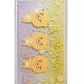 Capa de celular Kakao masculina com glitter, amarela, tamanho regular