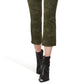 Calça jeans Sanctuary Camo Connector Kick Crop Feminina Verde Tamanho 29/8