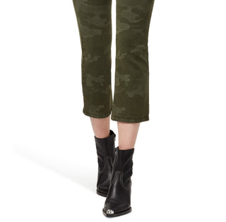 Calça jeans Sanctuary Camo Connector Kick Crop Feminina Verde Tamanho 29/8