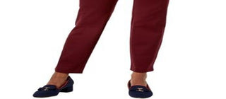 Calça legging feminina Charter Club Cambridge Slim Leg para emagrecimento da barriga, marrom, tamanho 8P