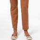 Calça feminina Charter Club Petite Pull-on Ponte-Knit Honey, tamanho 10 P