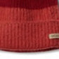 Columbia Gorro de inverno feminino Pom Pom, vermelho, tamanho regular