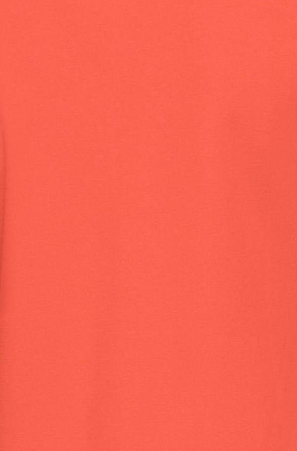 Tommy Hilfiger Blusa Feminina Manga Curta com Botões e Gola Vermelha Tamanho Médio