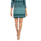 Vestido estampado feminino Vince Camuto, verde, tamanho 6