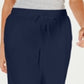 Karen Scott Calça Skinny Feminina Azul Tamanho Grande