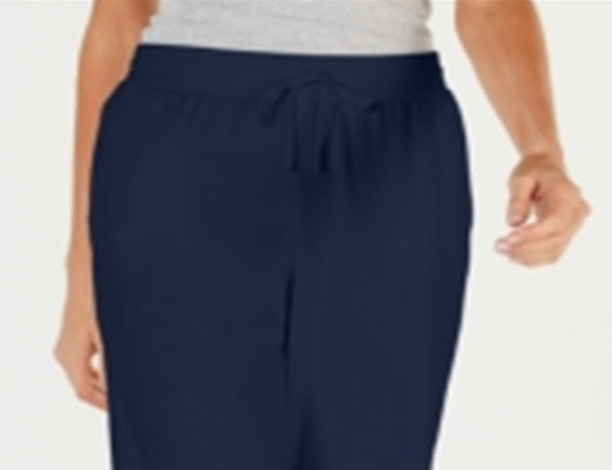 Karen Scott Calça Skinny Feminina Azul Tamanho Grande